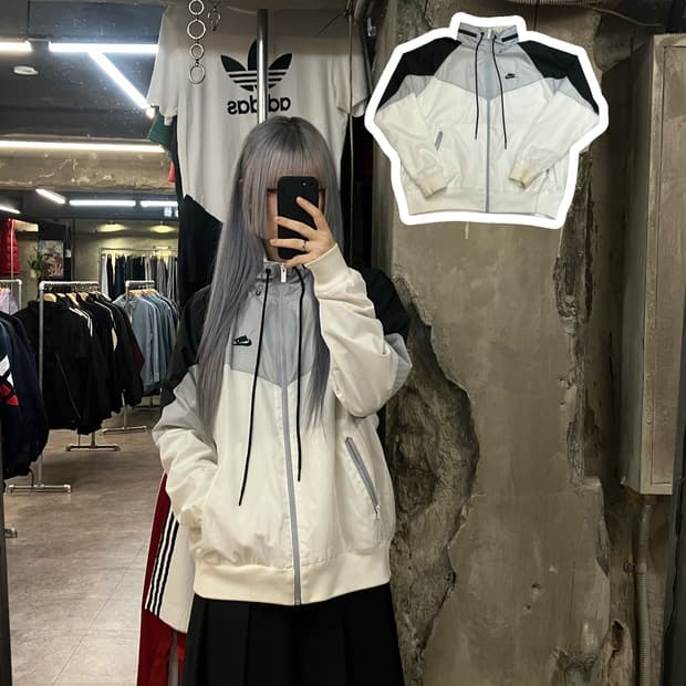 나이키 바람막이 점퍼 L  #csz2505