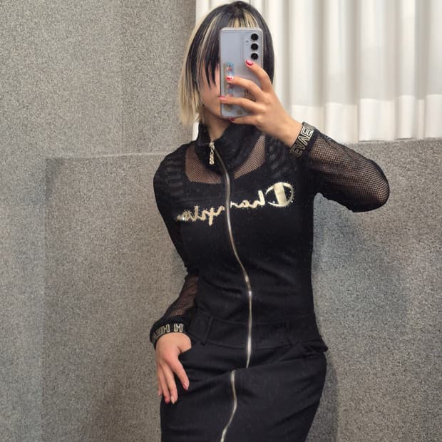 CHAMPION MESH LONG ZIPUP 