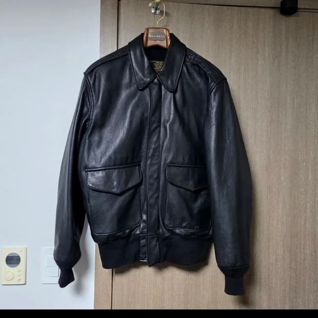 콕핏 cockpit usa a2 자켓 블랙 38사이즈