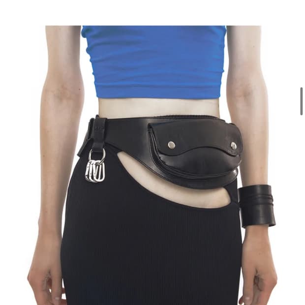 OSOI 오소이 POCKET BELT [WASHED BLACK]