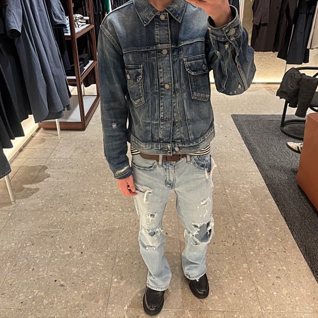 24ss 폴로 타입2 데님 트러커