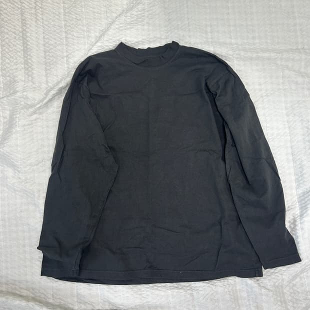 [XL] YZY 롱슬리브 블랙