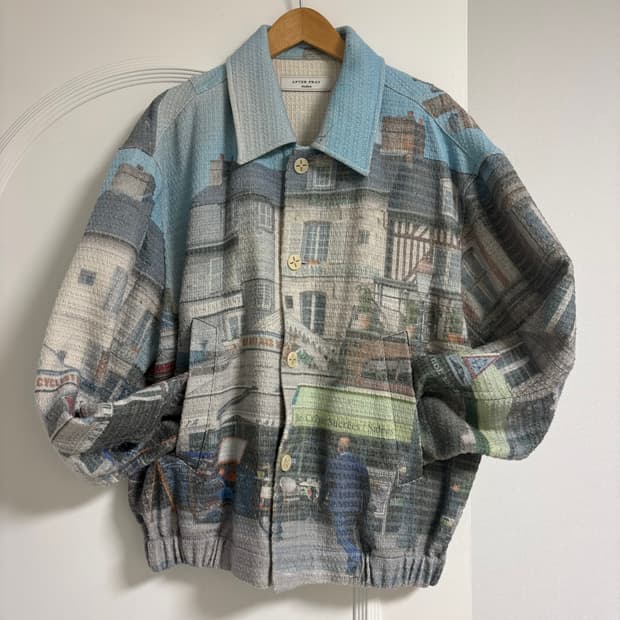 에프터프레이 MOONAN 프린티드 자켓 M