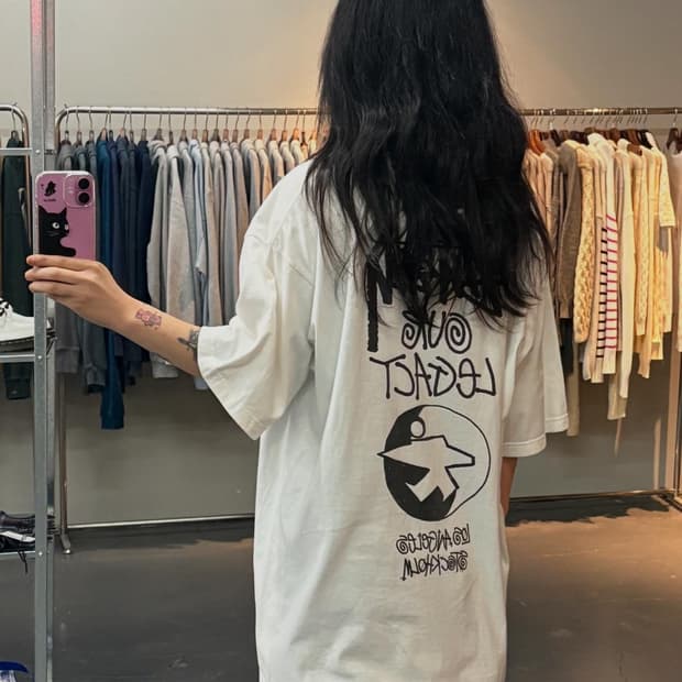 스투시 아워레가시 서프맨 반팔 A1382