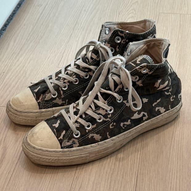 컨버스 하이 카모 패턴 / 8.5 / 270