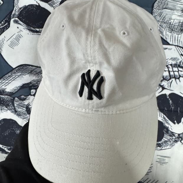 MLB 뉴욕 화이트볼캡 