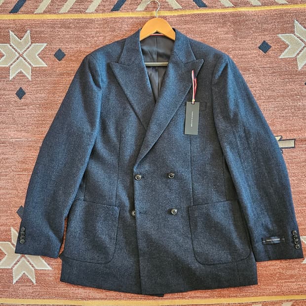 타미 힐피거 더블 브레스티드 자켓 / 새제품
