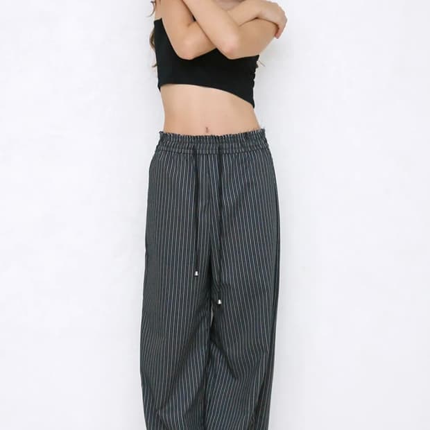 폴리수엠 SS EFFORTLESS PANTS (BLACK)