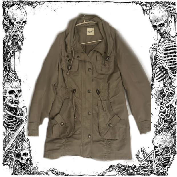 일본 빈티지 베이지 자켓