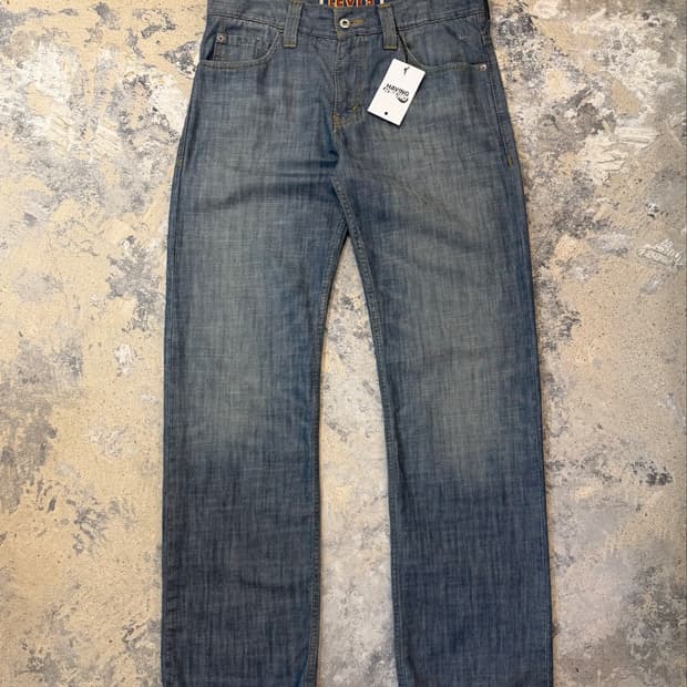 Levis 549 low loose washed denim pants