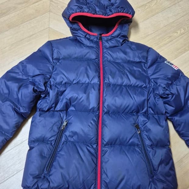 폴로 랄프로렌 미국 패딩 네이비