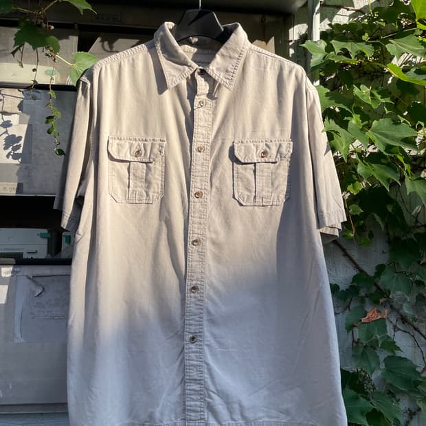 Vintage work 1/2 shirt 