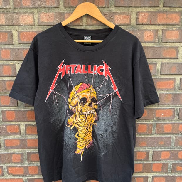 2000s y2k Metallica Rock T-Shirt 