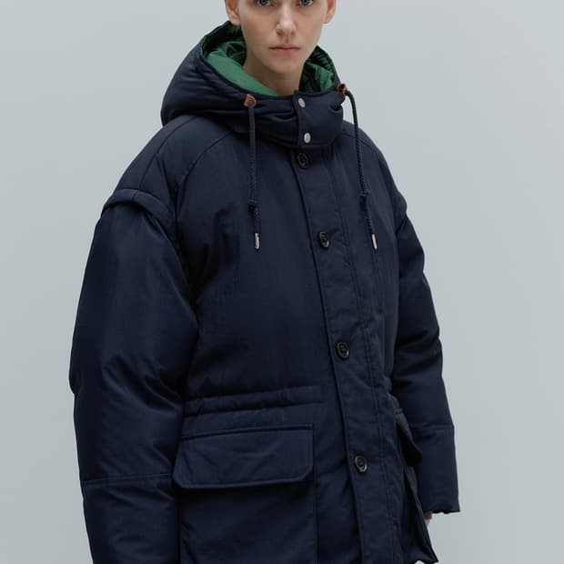 moondal문달Nord Detachable Jacket in Navy