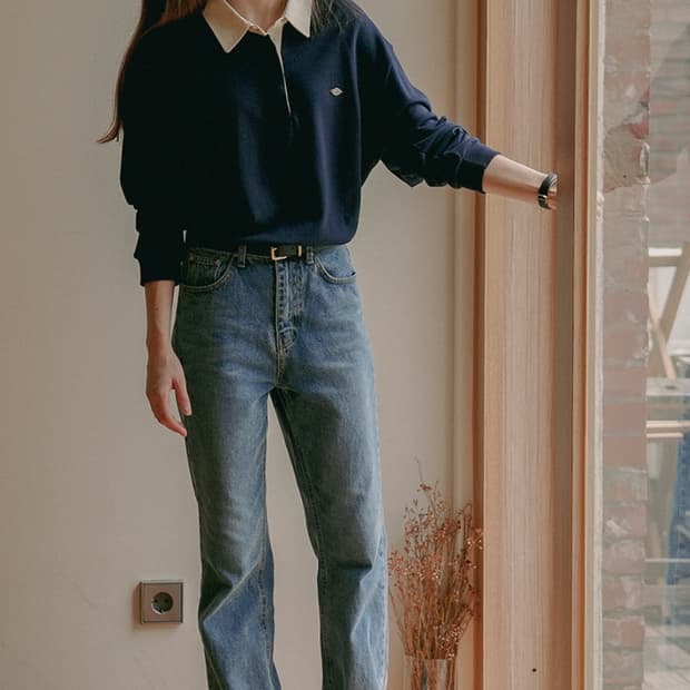 틸아이다이 세미부츠컷 팬츠 새상품