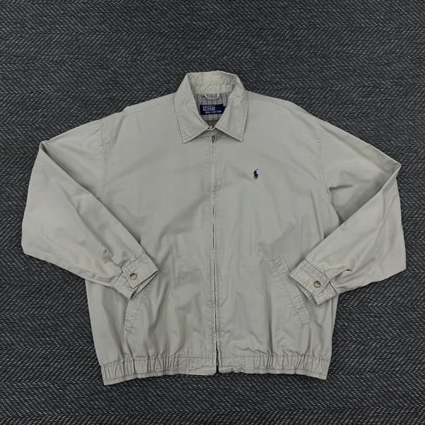 폴로 그레이 집업