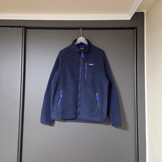 [M] 파타고니아 레트로 파일 후리스 자켓 네이비 / 플리스
