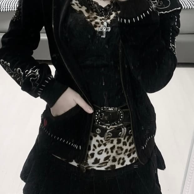 일본 빈티지 오리엔탈 후드집업