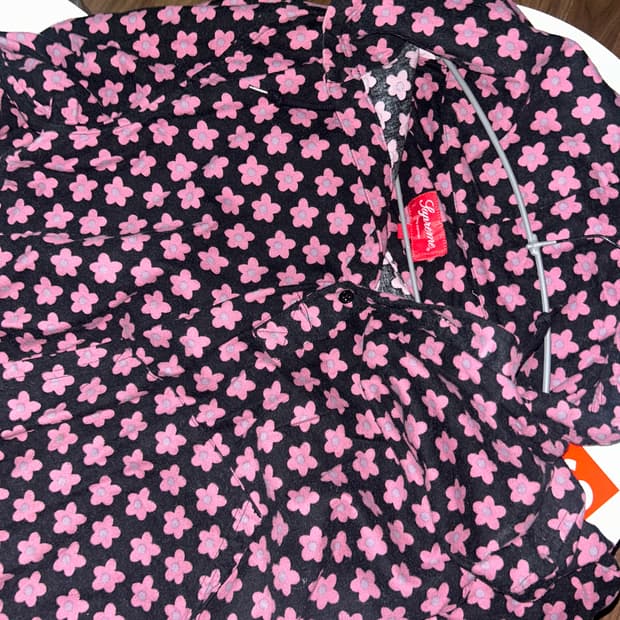 SUPREME flower 후드티