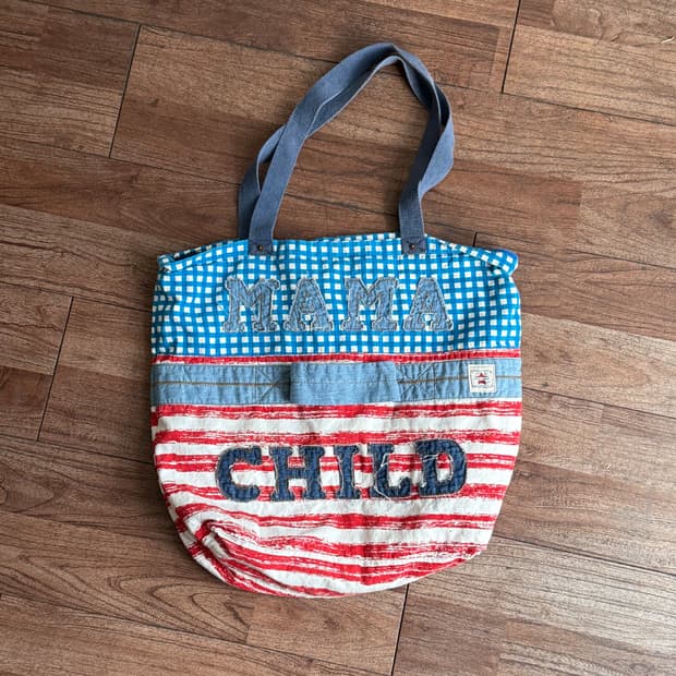 패치워크 피크닉 토트백