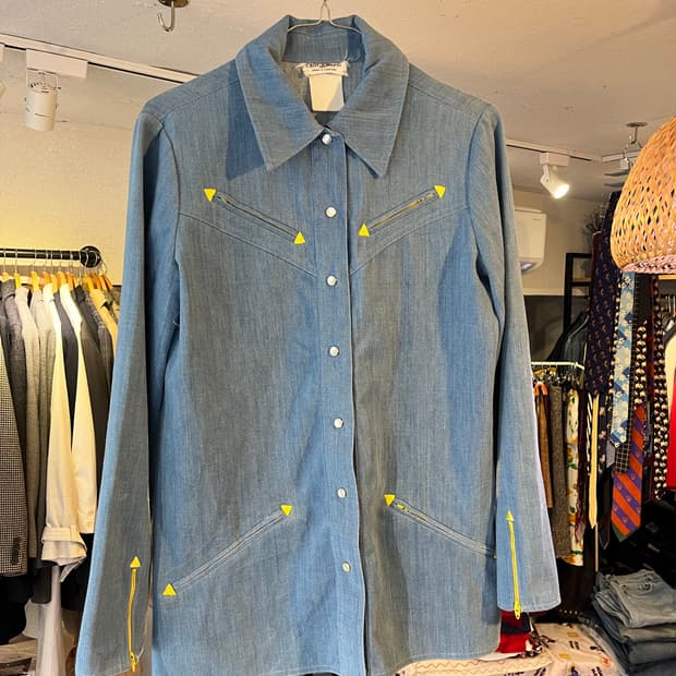 서 제임스 데님 웨스턴 셔츠자켓