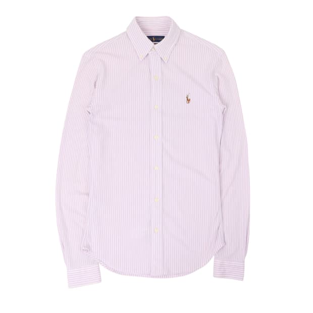 폴로 랄프로렌 스트라이프 니트 옥스포드 셔츠