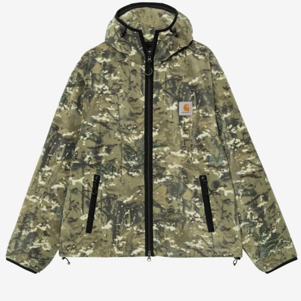 구해요) 칼하트 wip 블레빈 라이너 카모 콤비 그린