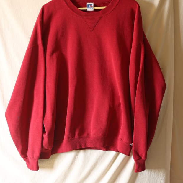 러셀 90s 맨투맨 스웻셔츠 레드XXL