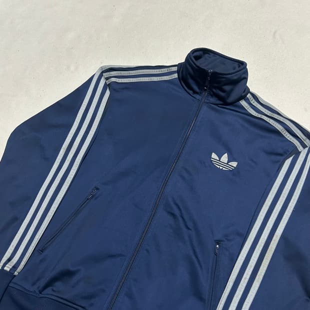 90 아디다스 그레이 라인 네이비 트랙탑