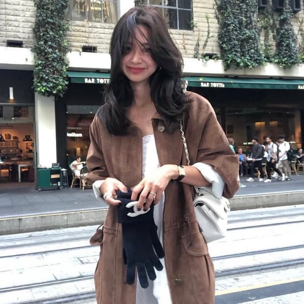 STU 스웨이드 필드자켓