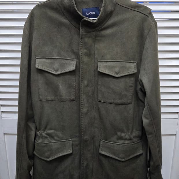 워모 스웨이드 자켓