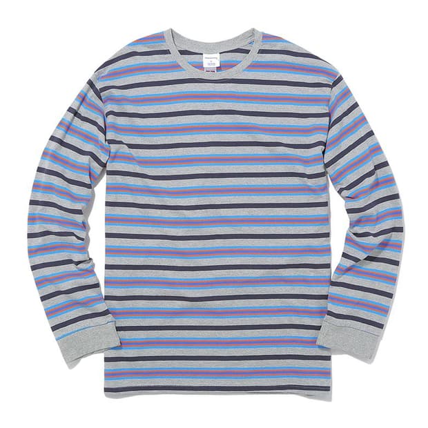 [M] 디스이즈네버댓 멀티 스트라이프 티셔츠