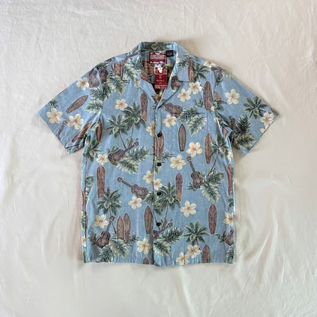 [데드스탁] 90s USA RJC 하와이안 셔츠 (M / 102)