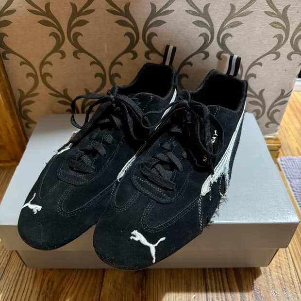 발렌시아가 스피드캣 블랙 44사이즈