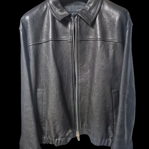 2022 느와르 라르메스 가죽 자켓 48사이즈