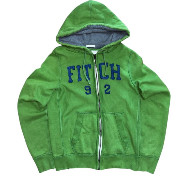 아베크롬비 아보카도 색상 후드집업