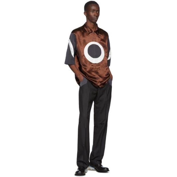 키코 코스타디노브 더비 오발 집업 셔츠