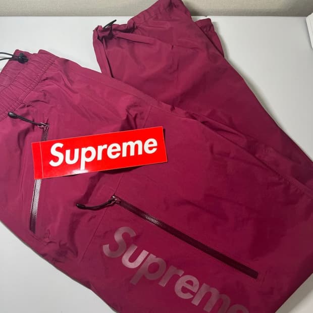 21ss 슈프림 고어텍스 팩라이트 다크레드
