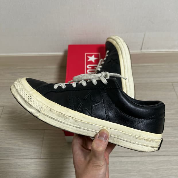 컨버스 원스타 레더 혁오