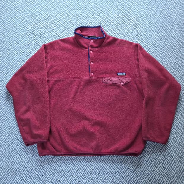 (M/55~)파타고니아 90s 자주색 신칠라