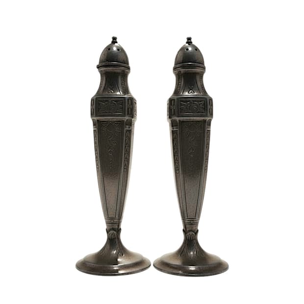 Salt & Pepper Antique Metal