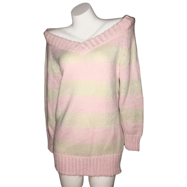 스프라이트 니트 오프숄더 원피스 달천 y2k