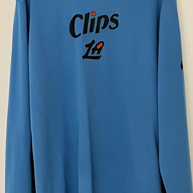 LA clippers 농구 트레이닝 롱슬리브