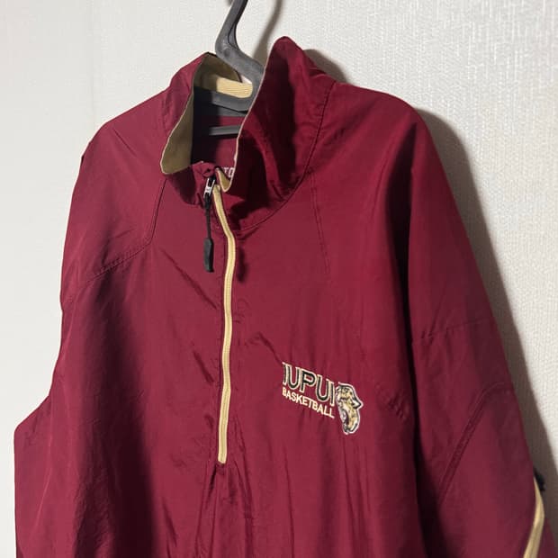 나이키 IUPUI 농구팀 올드스쿨 바람막이 자켓