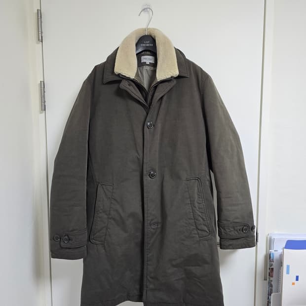 Series 시리즈 양털카라 왁싱 구스다운 코트 95사이즈