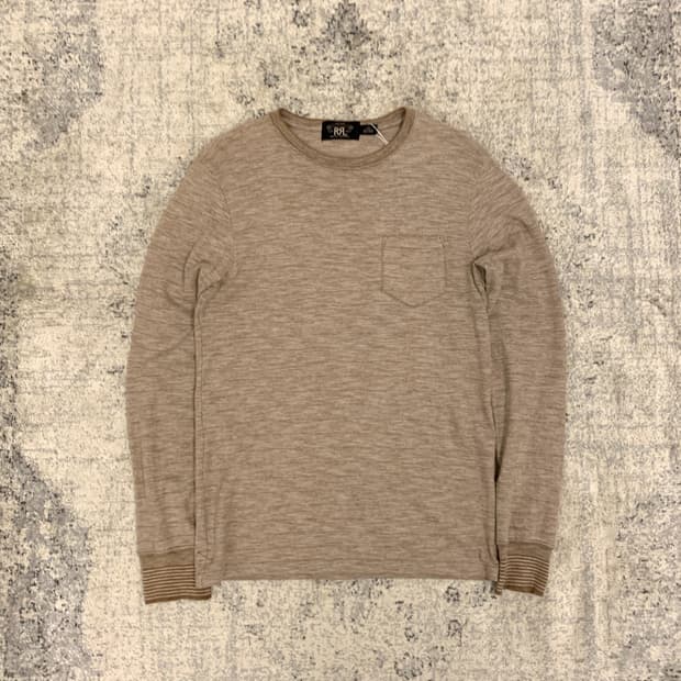 RRL 니트 롱슬리브