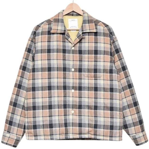 비즈빔 25ss 키시 체크 다운 2