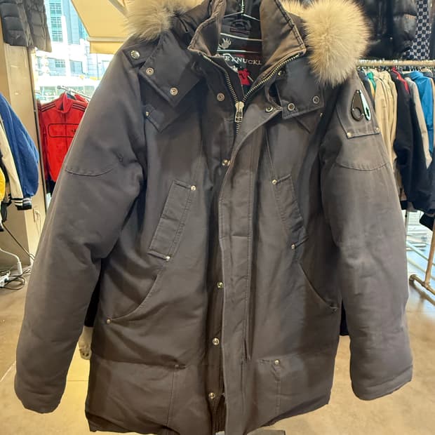 무스너클 스틸링 패딩 L 