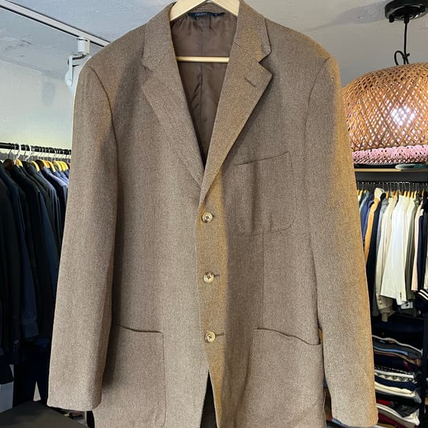 폴로 랄프로렌 울 캐시미어 블레이져(이탈리아제)