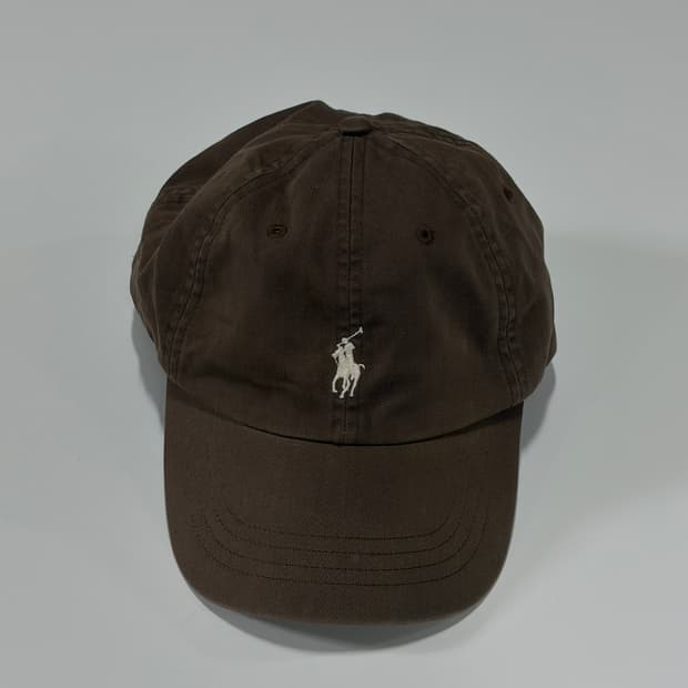 폴로 랄프 로렌(Polo Ralph Lauren) 짙은 브라운 볼캡
